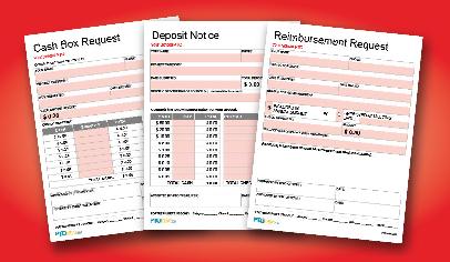 Forms To Manage Your Group's Cash Flow
