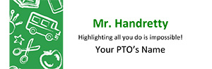 Teacher Appreciation Highlighter Label